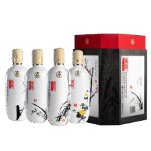 五粮液股份 酿神梅兰竹菊礼盒 浓香型白酒 58度 500mL*4瓶 端午送礼1079.48元（需领券）