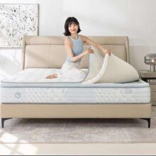 现在预约收藏12号晚八价更低！！京东京造家居0胶弹簧床垫 5cm乳胶七区独袋弹簧床垫1.5×2米1614元（国补+平台补贴+plus补贴最高35%到手更低！！）
