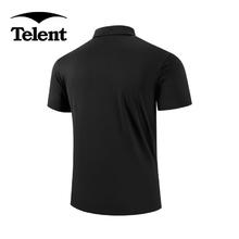 天伦天 Telent 新品特价！凉感冰丝透气POLO衫97.51元