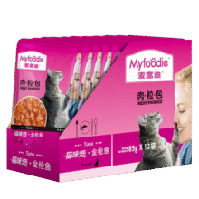 麦富迪 猫零食 猫咪湿粮肉粒包 金枪鱼味85g*1219.9元 (券后省30,月销1000+)