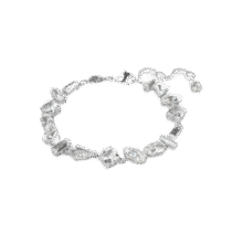 施华洛世奇（SWAROVSKI）  MESMERA 手链轻奢饰品 520礼物女 镀白金色 56615291700元 (券后省300)