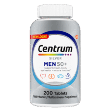 善存（Centrum）男士复合维生素200粒中老年50+银片 补充维生素C、B等多维矿物质68.49元（需领券）