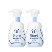 【老爸评测合作】Biore碧柔泡泡熊洁面160ml*2绵密泡沫洗面奶71.5元