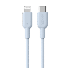 ANKER安克 充电线苹果mfi认证适用iphone11/12/13/14手机充电器3Atype-c转lightning快充数据线 1.8m蓝78.8元 (券后省20,月销5000+)