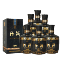 汾酒 黑坛金奖20 清香型白酒 53度 475ml*6瓶 整箱装2211.6元 (券后省0.95)