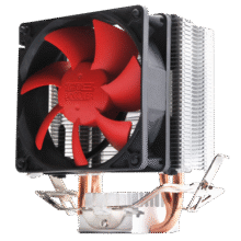 超频三（PCCOOLER）红海MINI CPU散热器（多平台/2热管/红海迷你/8cm风扇/附带硅脂）26.5元 (月销1000+)
