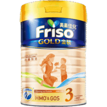 美素佳儿（Friso）【品牌直供】港版金装婴幼儿儿童成长HMO配方奶粉荷兰原装进口 【晒评加赠】3段 900g 1罐 26年11月195元