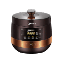 政府补贴：美的（Midea）圆釜电压力锅电高压锅70kpa高压电饭煲家用电饭锅双胆大容量煮饭锅煲汤多功能一键排气智能预约 4.8升返后193.24元（需领券）晒单返10元