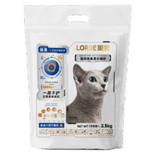 lorde里兜【品质猫砂】小黑核混合猫砂除臭低尘去味结团强效除臭 2.5kg19.9元
