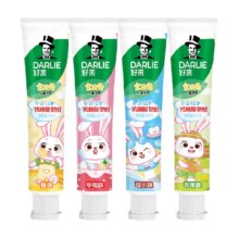DARLIE好来(原黑人)  宝贝兔系列 儿童牙膏40g*4支 拍3件23.94元（合7.98元/件）