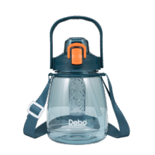 Debo 德铂大肚杯食品级大肚杯网红杯塑料杯 蓝色 900ml59.9元
