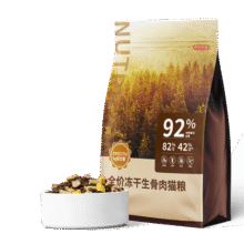京东京造 冻干生骨肉全价猫粮鸡肉味2kg 成幼猫高鲜肉益生菌高蛋白肌肉78元 (券后省5,月销1w+)