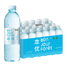 怡宝 本优 饮用水 天然水非矿泉水 555ml*24瓶/箱23.65元