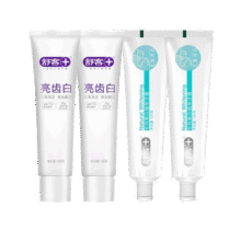 舒客专效美白护龈牙膏 亮白去渍去口臭 4支共480g 混合口味29.9元 (券后省20,月销1w+)