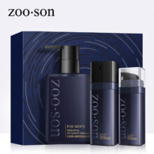 ZOO·SON男士护肤品套装控油保湿水乳男深层清洁毛孔补水节日送生日礼物 控油补水3件套320g29.64元