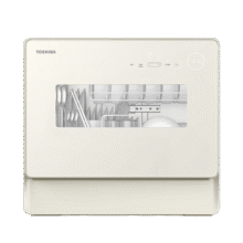 东芝（TOSHIBA）【白玉Z5】洗碗机 5套台式壁挂式两用 小巧 75℃高温洗 85°C热风烘干72小时鲜存 DWZ5-05121445.6元