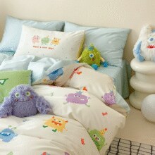 Dohia 多喜爱 全棉卡通儿童床品三/四件套1.2~1.8米￥126.65 1.3折 比上一次爆料降低 ￥0.05