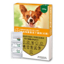 爱沃克猫咪驱虫狗狗用拜耳宠物驱虫滴剂体内外一体驱虫药去跳蚤狗药 ≤4kg狗驱3支（好日期）170元 (券后省30)