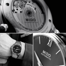 美度（MIDO）瑞士手表贝伦赛丽天文台商务休闲机械钢带男表情人节礼物送男友9540元
