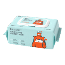 蓬松生活 婴幼儿手口湿巾 大包珍珠纹 80抽 5包29.8元（需领券，合14.9元/件）