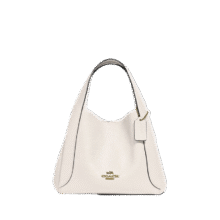 蔻驰（COACH）【专享直降】奥莱女士HADLEY 21号半月包单肩斜挎包中号菜篮子 B4/粉笔白色1800元（需领券，需plus会员）