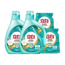 88VIP：立白 天然茶籽除螨洗衣液6kg×1组*2件返后74.56元，合单价37.28元（80.56元+返6元猫超卡）