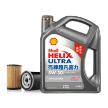 壳牌（Shell）保养单次卡 含机油机滤工时二代灰5W-30 SP 4L189元（返京豆后）