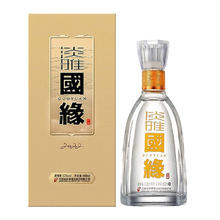 今世缘 国缘淡雅 52度 浓香型白酒 500mL*2瓶（赠袋）224元