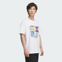 20点：adidas阿迪达斯 情侣款纯棉圆领短袖T恤93.13元+387个淘金币