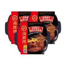 需福袋，88VIP:麻辣嫩牛自热火锅海底捞435g*3盒+凑单50.44元，凑11.22元（总价71.66+10超市卡，需3元淘金币）