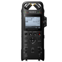 索尼（SONY）专业数码录音笔PCM-D10 16GB 黑色 数字降噪Hifi无损播放 大直径三向双麦克风2999元
