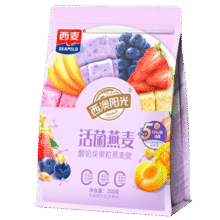 西麦酸奶块果粒燕麦脆350g 水果燕麦片营养早餐五谷代餐干吃休闲零食26.9元 (券后省0.85,月销1w+)