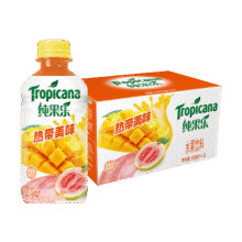 百事可乐 纯果乐 热带美味 水果饮料整箱 330ml*12瓶（新老包装随机发货)20.76元