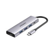 品胜 Type-C扩展坞USB-C转HDMI转接头 HUB分线器拓展坞PD雷电4/3适用15proiPadMac苹果华为电脑转换器60元 (券后省100)