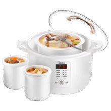 美的（Midea）电炖锅煮锅热水快炖 炖汤盅电炖盅煲汤辅食锅燕窝炖盅1.6L隔水炖一体多功能锅国家补贴DZ16E102175元