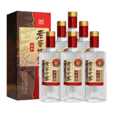 泸州老窖 股份 世家柔和 52度500ml 浓香型白酒 口粮酒171元