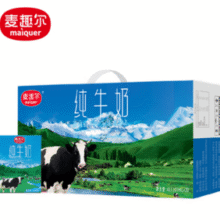 ￥1.65/盒！Maiquer 麦趣尔 新疆纯牛奶200mL*20盒￥32.90 5.5折