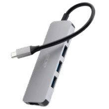宏碁（acer） Type-C扩展坞USB-C转HDMI转接头3.0分线器适用苹果MacBook电脑转换器4K投屏PD充电器拓展坞五合一39.9元 (月销4000+)