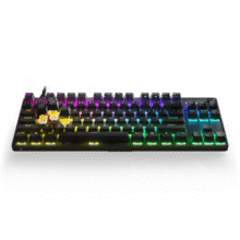 赛睿（SteelSeries）Apex 9 竞技版 有线键盘 电竞游戏机械键盘 电竞游戏专用客制化热插拔键盘 80配列84键 PBT键帽1299元 (券后省100)