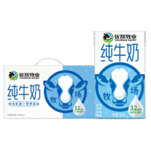 优然牧业 纯牛奶 250ml*24盒35.15元