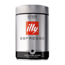 意利（illy）咖啡粉罐装意大利进口意式手冲黑咖啡研磨粉100%阿拉比卡 深度烘焙250g*1罐81元