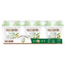蒙牛（MENGNIU）全程冷链 每日鲜酪牛油果风味发酵乳低温酸奶100g*3杯4.55元