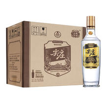 五粮液 WULIANGYE 尖庄高光 50度 500ml*12瓶 浓香型白酒 整箱装384.91元