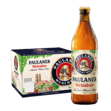 保拉纳（Paulaner）【20万人已购】柏龙 精酿白啤 500ml*20瓶 德国进口 喜酒 婚宴156.64元