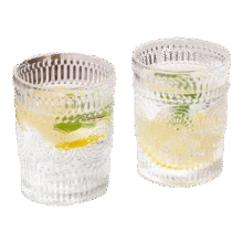 京喜  太阳花复古ins浮雕玻璃杯  1个装0.1元包邮（天降好券后）