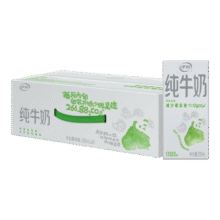 伊利 纯牛奶200ml*24盒/箱 礼盒装 2月底产 环保包装62.8元（需领券，合31.4元/件）