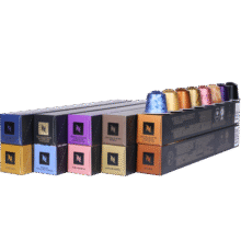 Nespresso奈斯派索胶囊咖啡花样大师意式浓缩咖啡胶囊套装100颗瑞士进口 花样大师100颗428元 (券后省30)