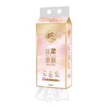 清风（APP）【李昀锐同款】挂抽 悬挂式抽纸 丝柔4层320抽*1提M码 面巾纸5.31元