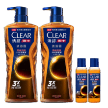 清扬（CLEAR）男士古龙香氛沐浴露雨林秘境木质香氛600g*2+100g*239.45元（需领券）