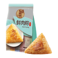 华美 大肉粽鲜肉棕嘉兴粽 2只5.9元